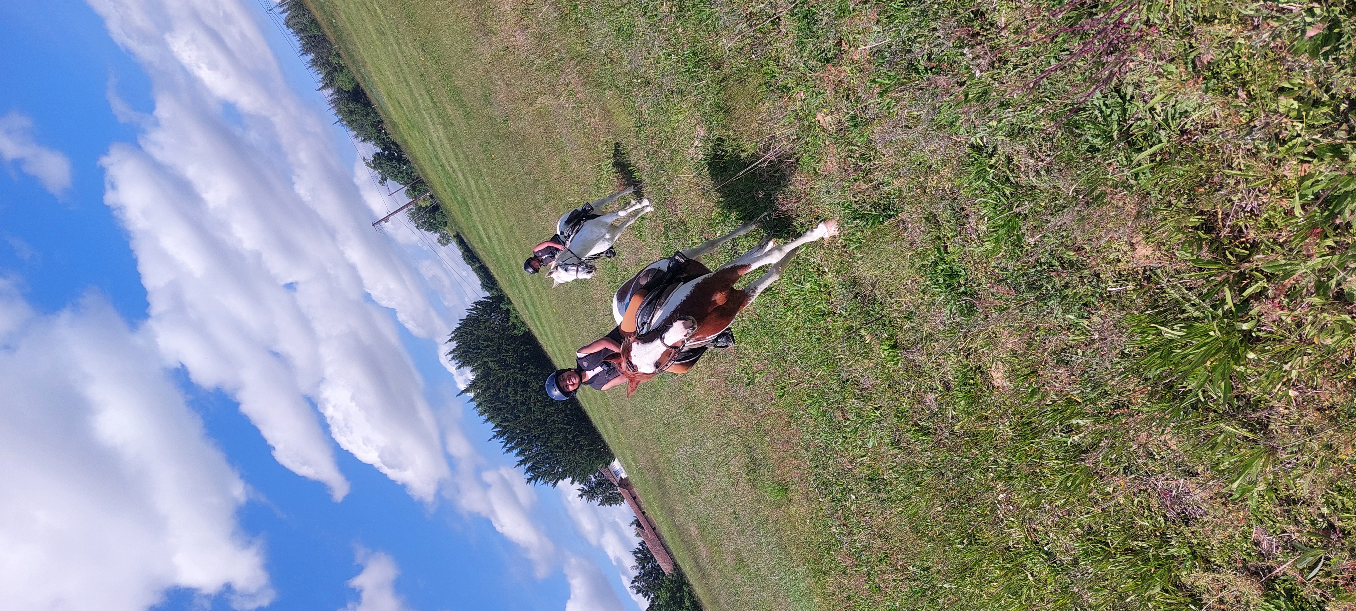 Balade sans galop/buitenrit zonder galop